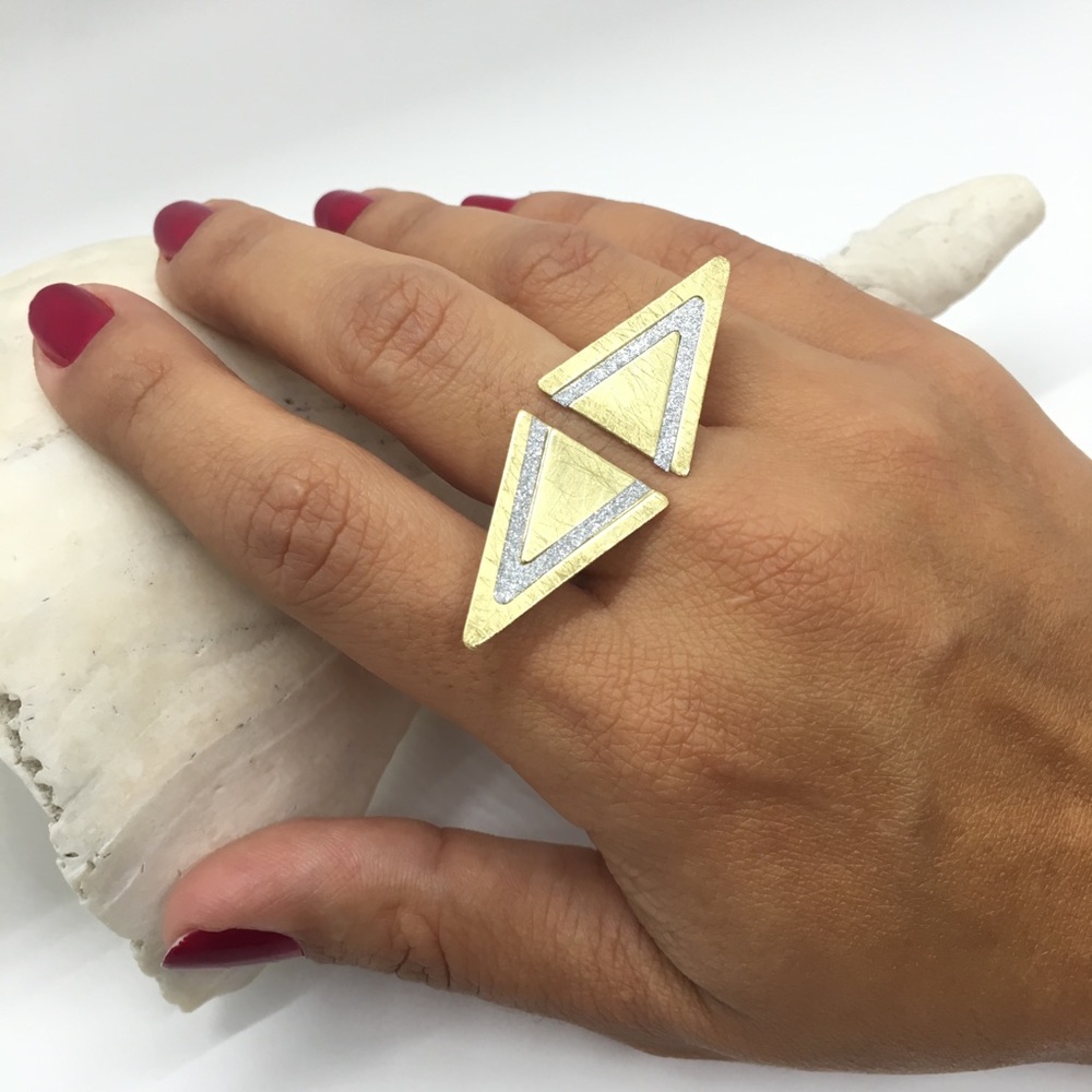 Ring Gold Plated with Detail